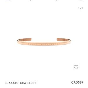 Daniel Wellington Rose Gold Bangle